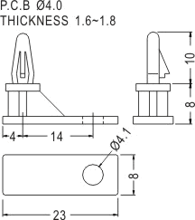 Spacer support / Furniture