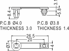 Spacer support / Furniture