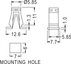 Spacer support / Furniture