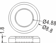 Support latch-latch / Spacer support