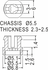 Spacer support / Furniture