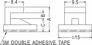 Support latch-latch / Spacer support