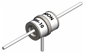 8,0*10 3 pole plug discharge 10KA*2 / 3-Electrode Gas Tube Arrester / Gas tubes