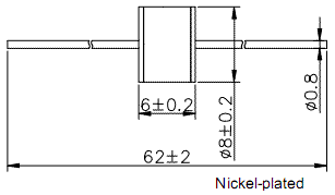 6,0*8,0 2 pole switch / Switching Spark Gaps / Gas tubes