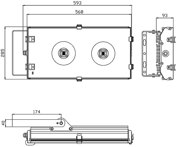 BL 570 T LED Spot Light