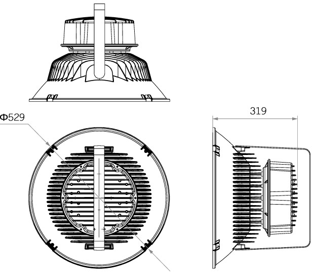 BL 530 GK LED Industrial Light. Second generation