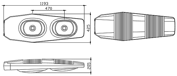 BL 1200 LED Street Light