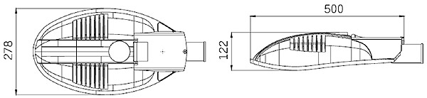 BL 500 LED Street Light