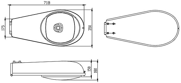 BL 7235 LED Street Light