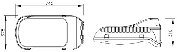 BL 7337 LED Street Light