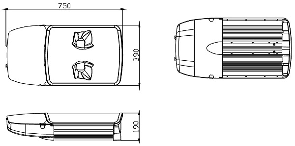 BL 750 LED Street Light