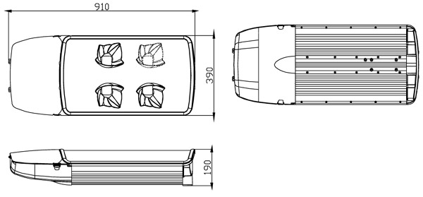 BL 910 LED Street Light