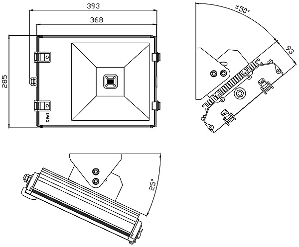 BL 370 S LED Tunnel Light