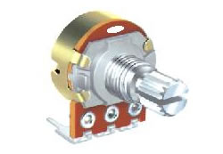 R1610N-_D5-, Rotary Potentiometers 16 mm