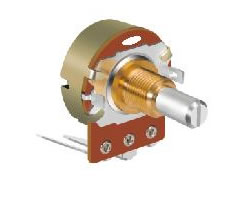 R2413N-_D1-, Rotary Potentiometers 24 mm, Резисторы переменные (потенциометры) роторного Typeа 24 mm